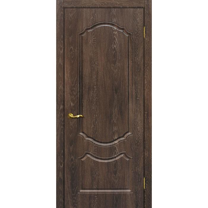 Купить Дверь межкомнатная Мариам Сиена-2 ПВХ шале Дуб корица глухое 1900х550 мм