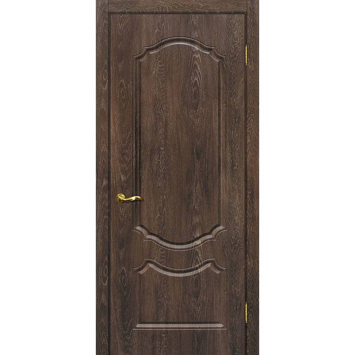 Купить Дверь межкомнатная Мариам Сиена-2 ПВХ шале Дуб корица глухое 1900х600 мм