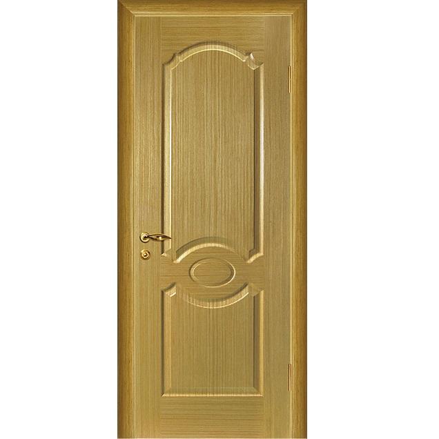Купить Дверь межкомнатная Мариам Милано шпон Светлый дуб глухое 1900х600 мм