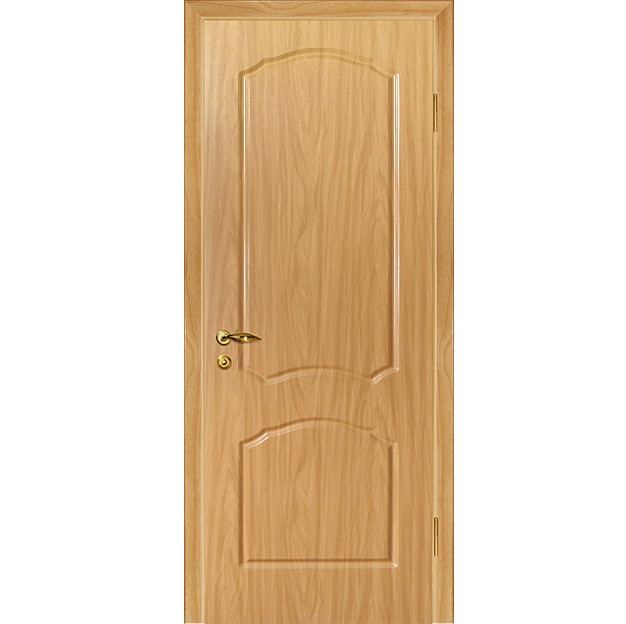 Купить Дверь межкомнатная Мариам Лидия ПВХ Миланский орех глухое 1900х550 мм