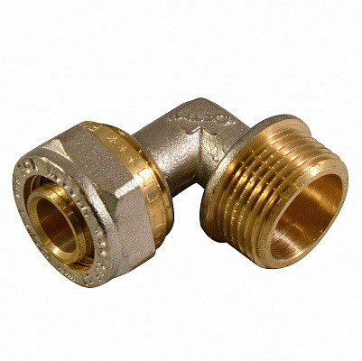 

Уголок CTM CLM02612 26 мм 1/2 дюйма с наружной резьбой, Желтый
