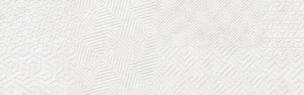 Купить Керамическая плитка MATERIA TEхTILE White 25х80 (стена) 1,2м(6шт)/50,4м