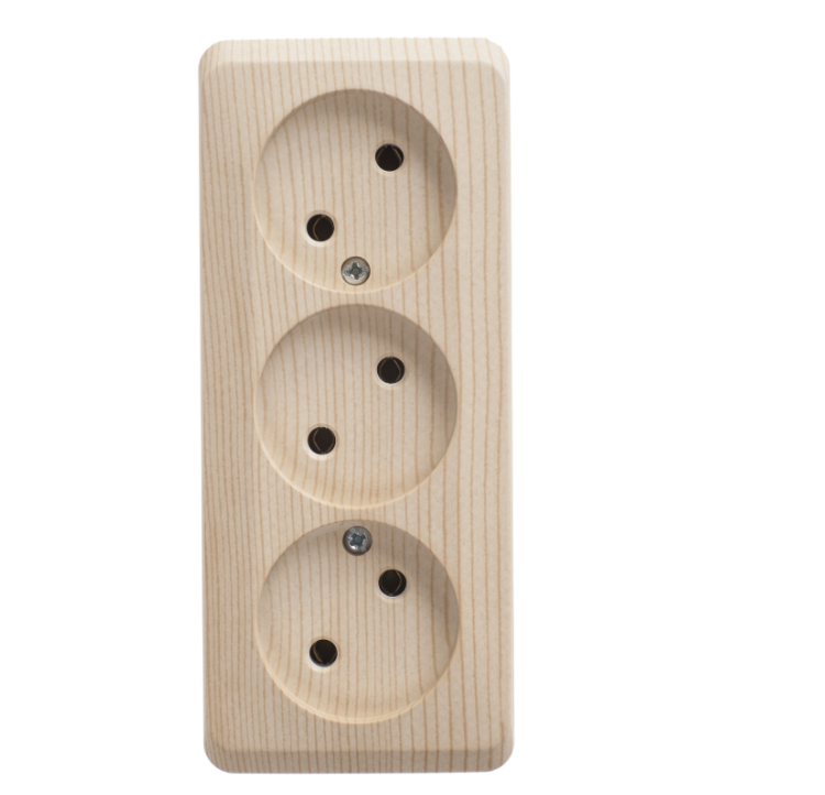 

Розетка Schneider Electric Этюд PA16-009D, Сосна