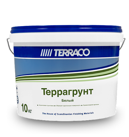 Грунтовка универсальная пигментированная Teracco Terragrunt White/Colored 10 л