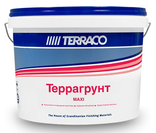 Грунтовка глубокого проникновения Terraco Terragrunt Maxi 18 кг
