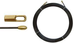 Купить Протяжка кабельная 10м из перлона d3 стальные наконечник поисковая пружина HAUPA 150222