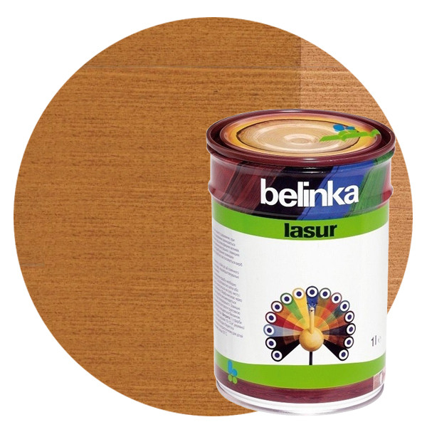 Купить Пропитка для древесины Belinka Lasur № 16 Орех 1 л