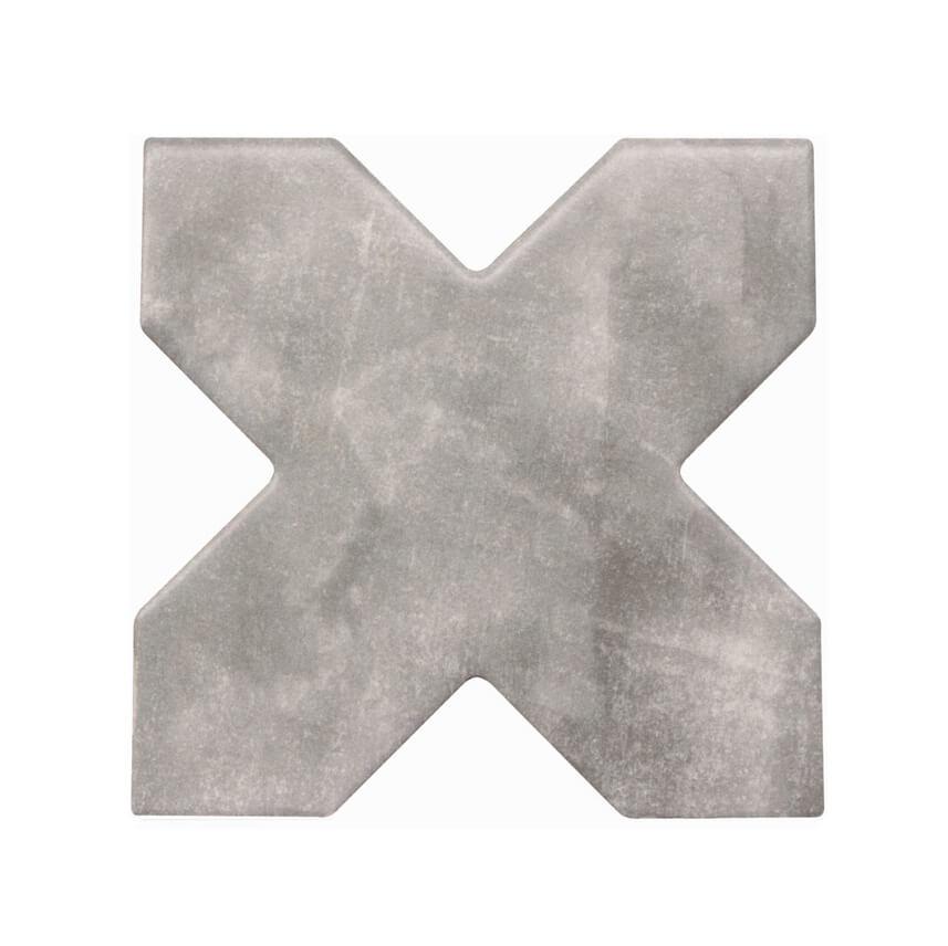 Керамическая плитка Becolors Cross 13,25х13,25 Grey