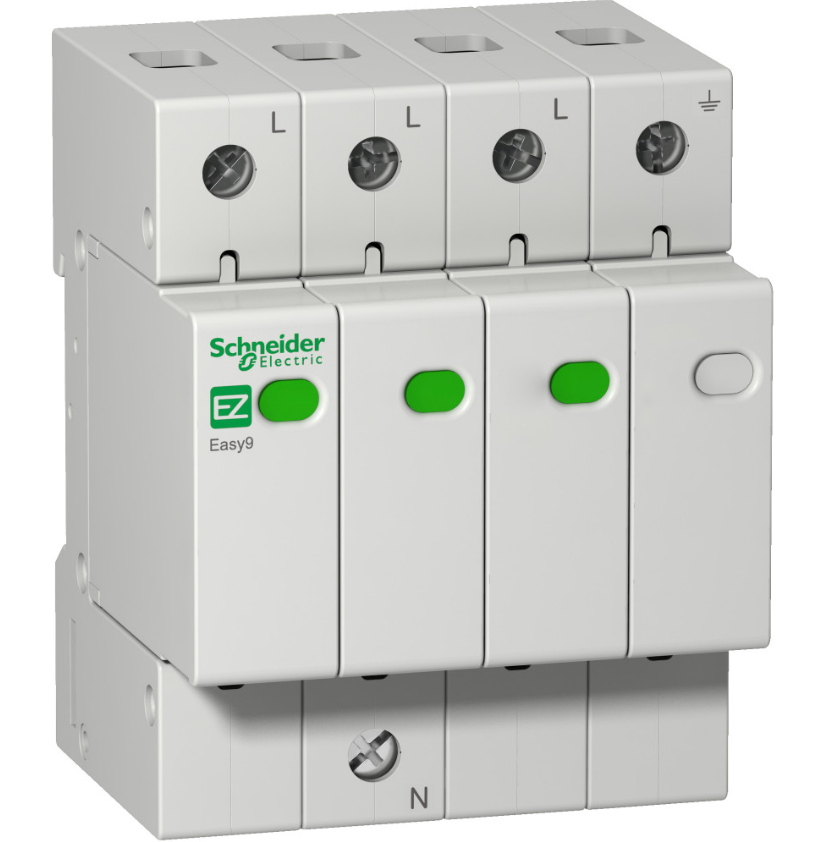 

Ограничитель перенапряжения Schneider Electric Easy9 3П+H 20кА 400В