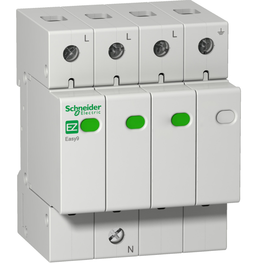 Купить Ограничитель перенапряжения Schneider Electric Easy9 3П+H 20кА 400В