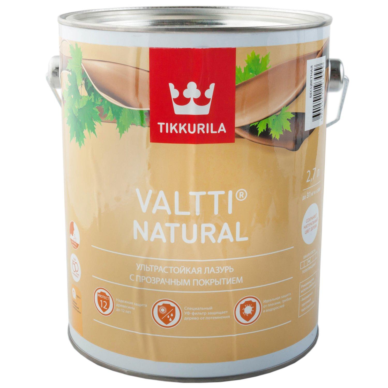 Купить Антисептик Tikkurila Valtti Natural 2,7 л
