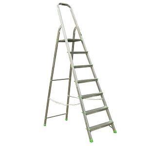 

Стремянка, 7 ступеней, алюминиевая, "HITT" /H1207