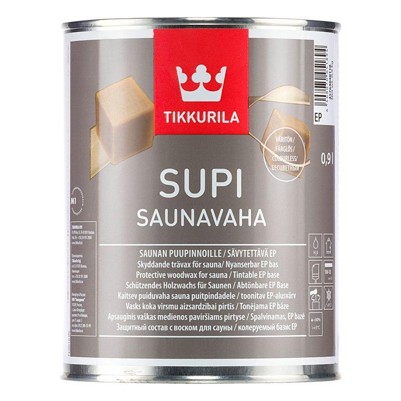 Купить Воск для сауны Tikkurila Supi Saunavaha EP 0,9 л