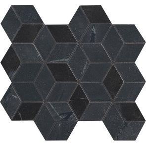 Керамическая плитка Newluхe Black Tessere Rombi 26х28