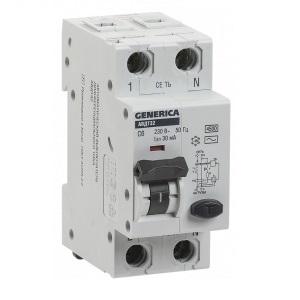 Купить Автоматический выключатель дифференциального тока IEK Generica АВДТ 32 C32 MAD25-5-032-C-30