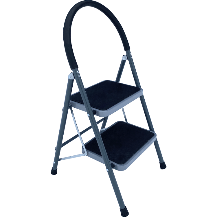 Купить Стремянка-стул стальная c широкими ступенями Алюмет MCH202 2 ступени