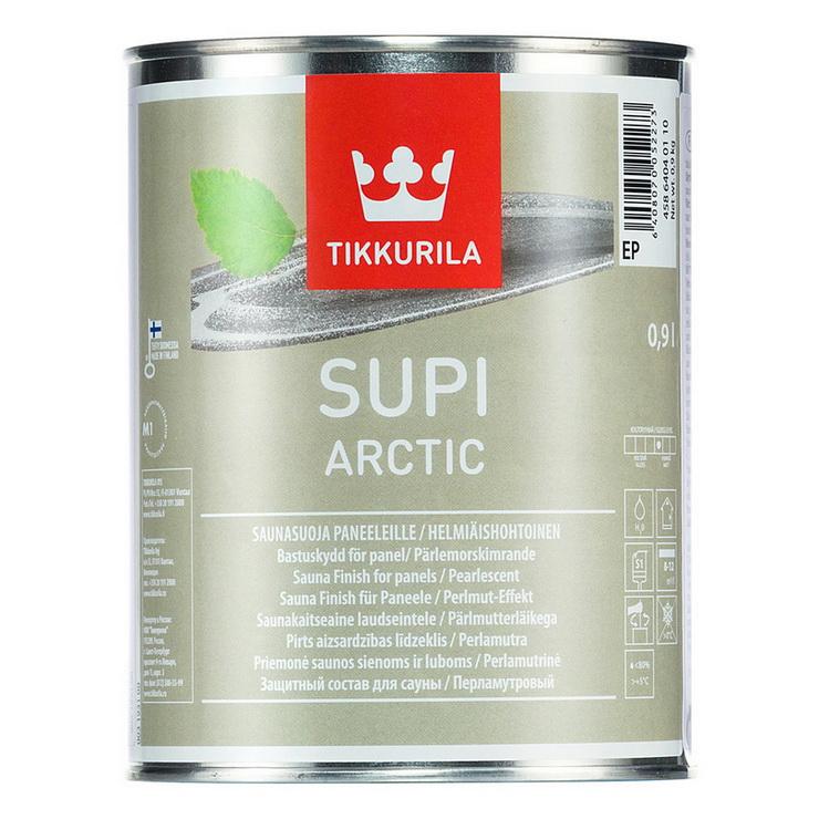 Купить Состав защитный для бани Tikkurila Supi Arctic EP 0,9 л