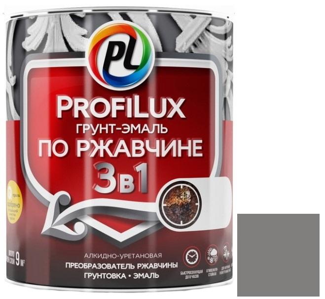Купить Грунт-эмаль Profilux 3 в 1 по ржавчине серая 1,9 кг