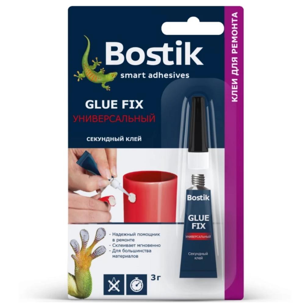 Купить Клей секундный Bostik Glue Fix 17211402 универсальный 3 г