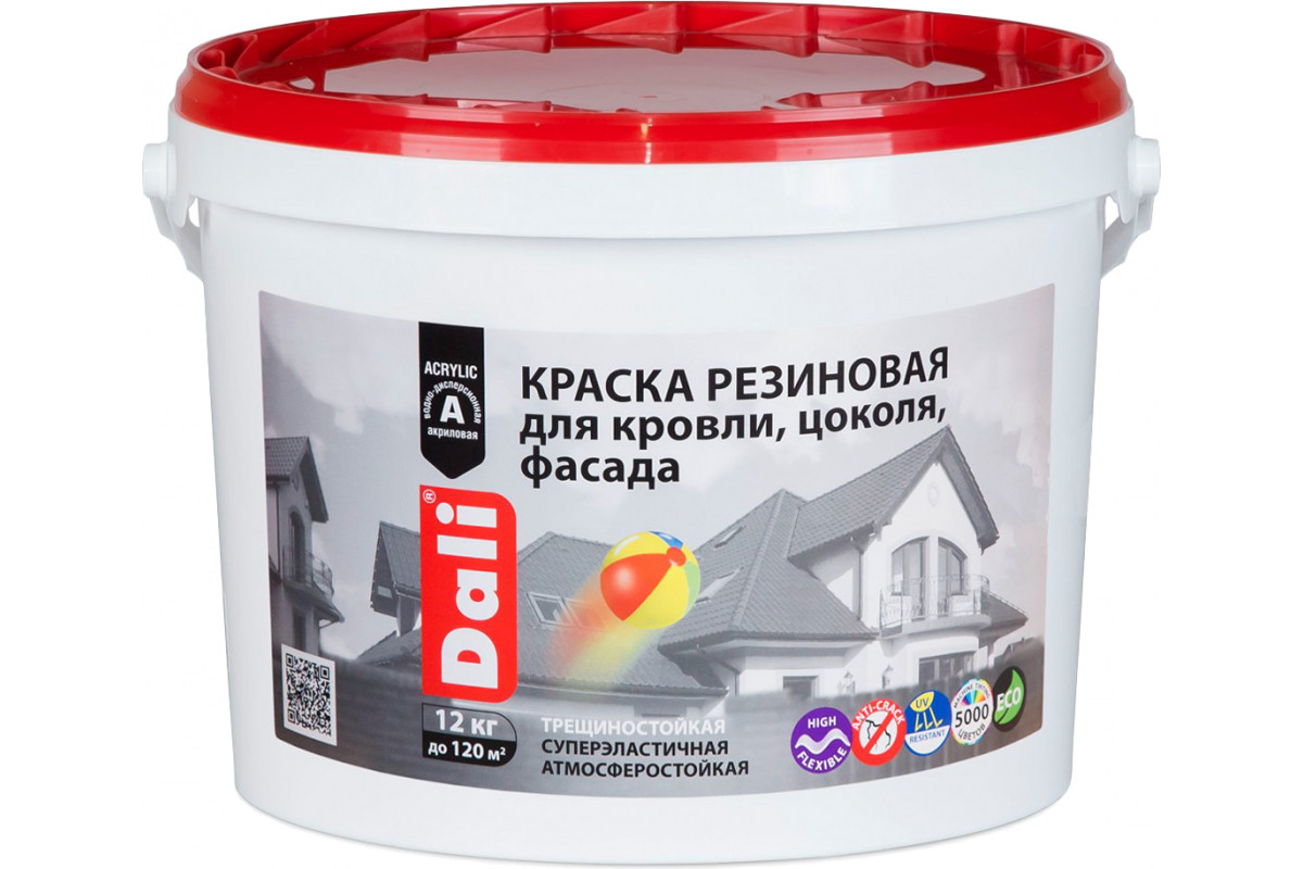 

DALI Краска резиновая зеленая 12 кг 1 50276