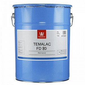 

Краска алкидная "TIKKURILA" (INDUSTRIAL) Темалак ФД80 TСL, 18л (БАЗА С) /19127