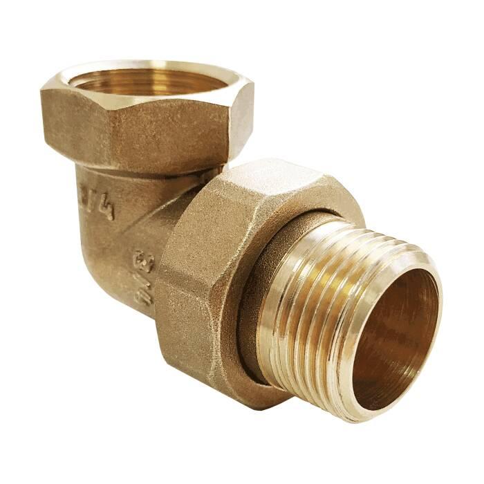 

Сгон латунь американка Ду 25 (1") угловой ВР/НР VALFEX VF.098.L.100