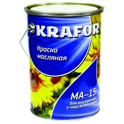 Купить Краскеа МА-15 желтая  2,5 кг (6) "KRAFOR"