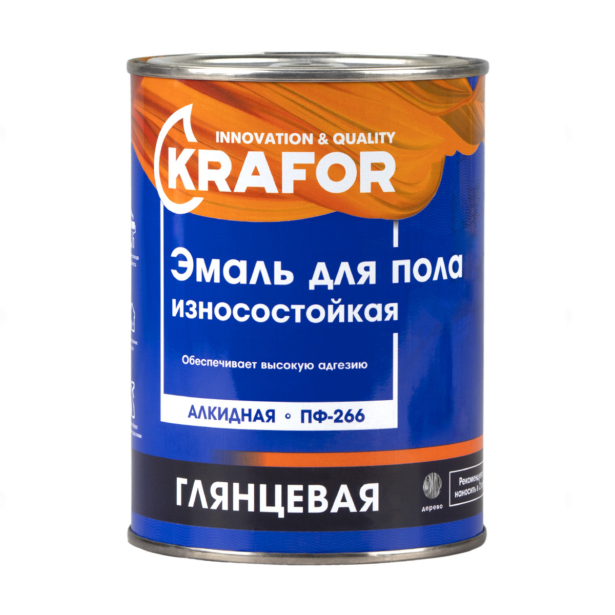 Купить KRAFOR Краска МА-15 Вишневая 2,5 кг 6 26329