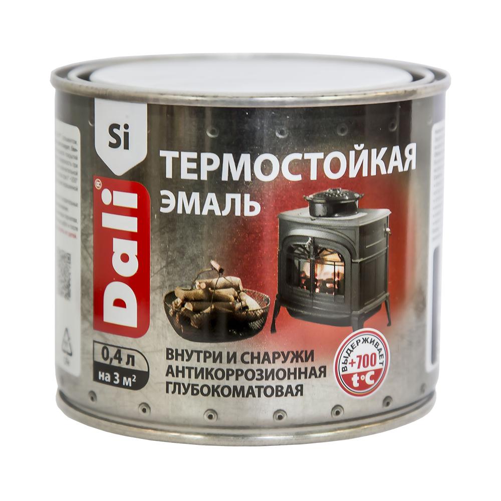 Купить Эмаль термостойкая "Dali" серебро 0,4 л (6) "рогнеда"