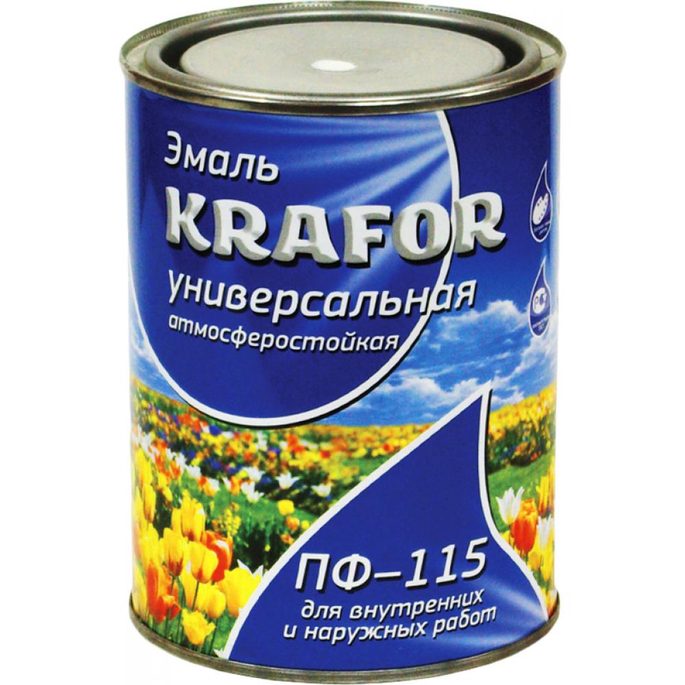 Купить Krafor эмаль ПФ-115 серая 2,7 кг 6 26060