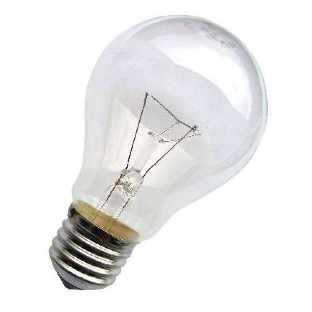 Купить Лампа накаливания Б 60Вт E27 230-230В (верс.) Лисма 303393400\303456600
