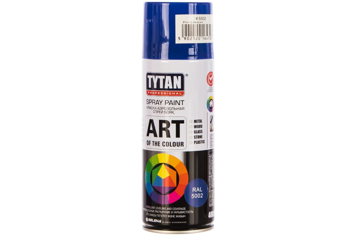 Купить Аэрозольная краска Tytan Professional art of the colour RAL5002, ультрамарин 400 мл