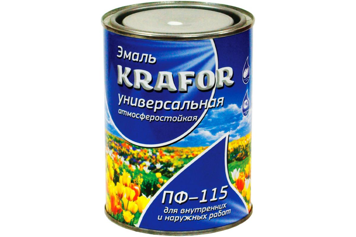 Купить KRAFOR эмаль ПФ-115 розовая 2,7 кг 6 25995