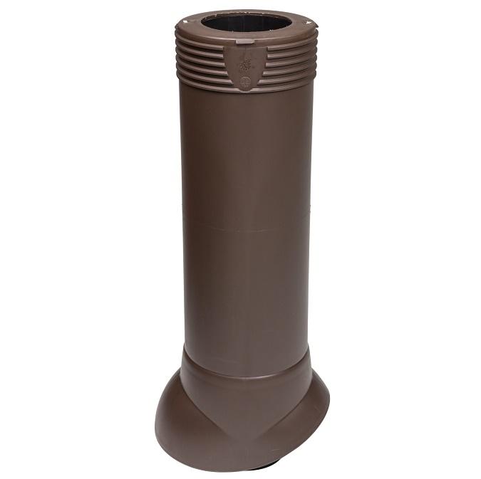 Купить Выход вентиляционный Vilpe D110х500 мм изолированный без колпака коричневый