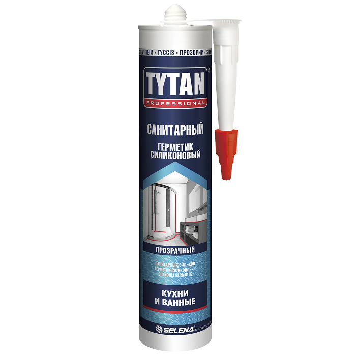 Купить Герметик силиконовый Tytan санитарный бесцветный 280 мл