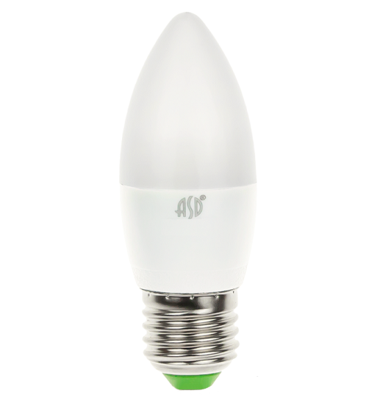 Купить Лампа светодиодная ASD Standard Свеча 7,5W Е27 4000К