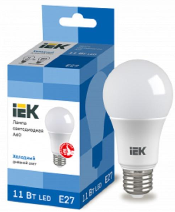 

Лампа светодиодная IEK LLE-A60-11-230-65-E27