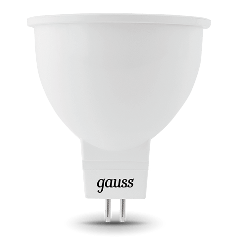 Купить Лампа светодиодная Gauss 101505205-D MR16 5W GU5.3 4100K диммируемая