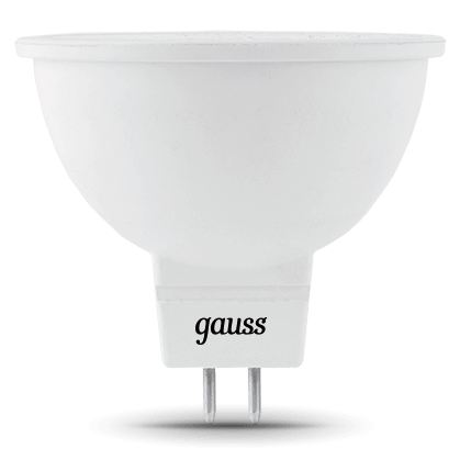 Купить Лампа светодиодная Gauss 101505205 MR16 5W GU5.3 4100K
