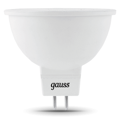 

Лампа светодиодная Gauss 101505205 MR16 5W GU5.3 4100K