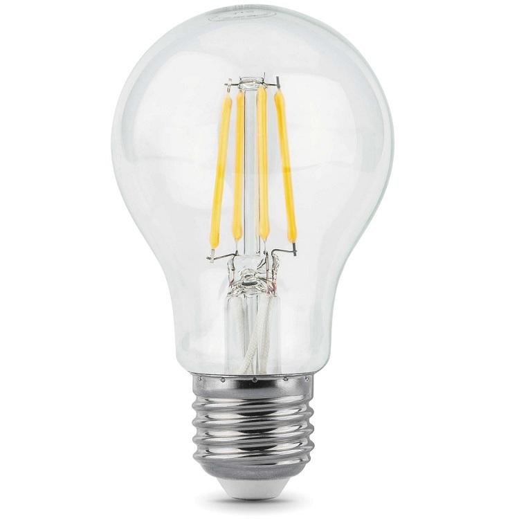 

Лампа светодиодная Gauss 102802206 Filament A60 6W E27 4100К