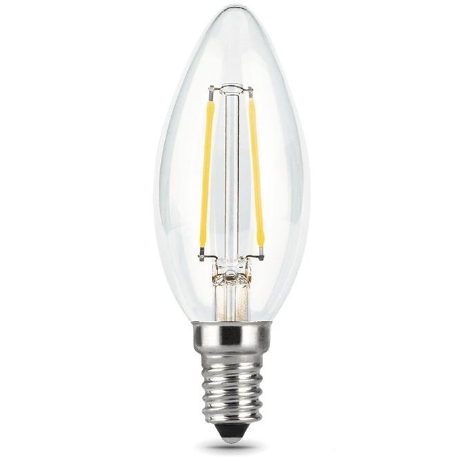Купить Лампа светодиодная Gauss 103801205 Filament Candle 5W E14 4100К