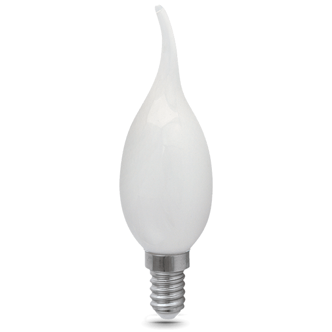 Купить Лампа светодиодная Gauss 104201205 Filament Candle tailed Opal 5W E14 4100K