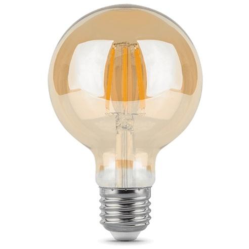 Купить Лампа светодиодная Gauss 105802006 Filament G95 6W E27 Golden 2400К