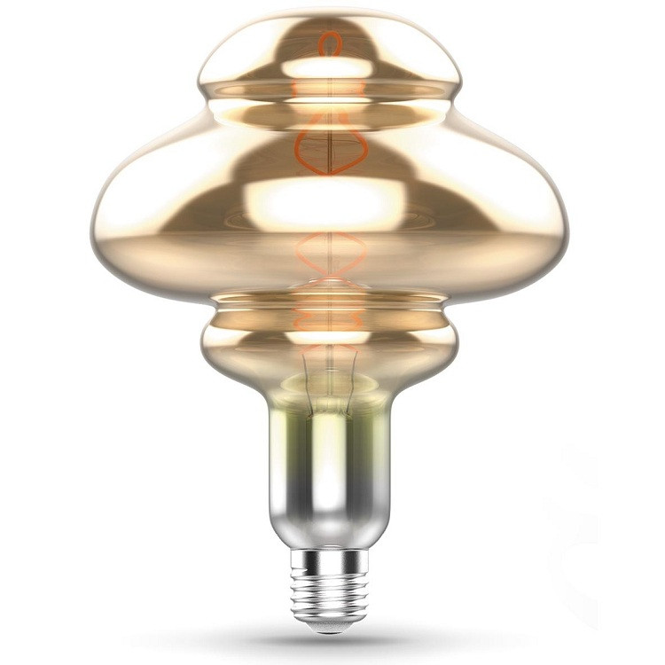 Купить Лампа светодиодная Gauss 162802008 Vintage Filament BD160 Flexible 8W E27 Gray 2400К