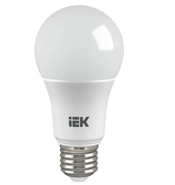 

Лампа светодиодная IEK LED A60 шар 13Вт 230В 3000К E27 LLE-A60-13-230-30-E27