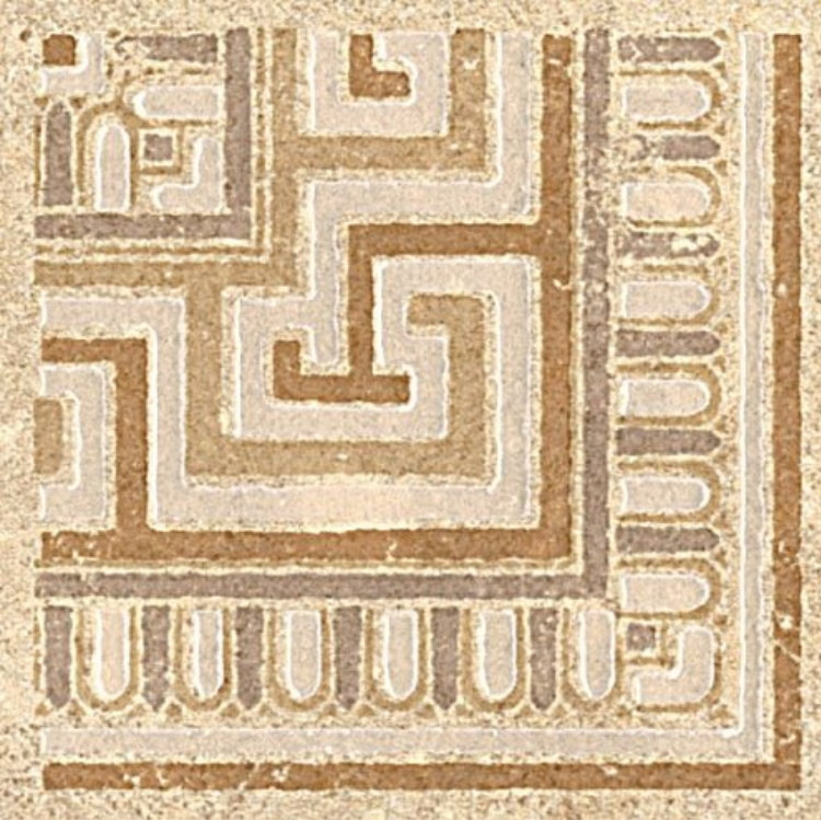 

Декор из керамогранита Kerama Marazzi Феличе AC216/SG1512 77х77 мм, Коричневый;бежевый