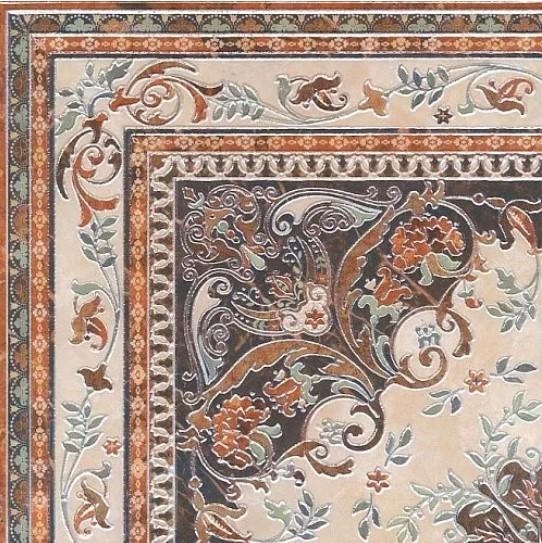 

Декор керамический Kerama Marazzi Мраморный дворец ковер угол лаппатированный 402х402 мм, Бежевый