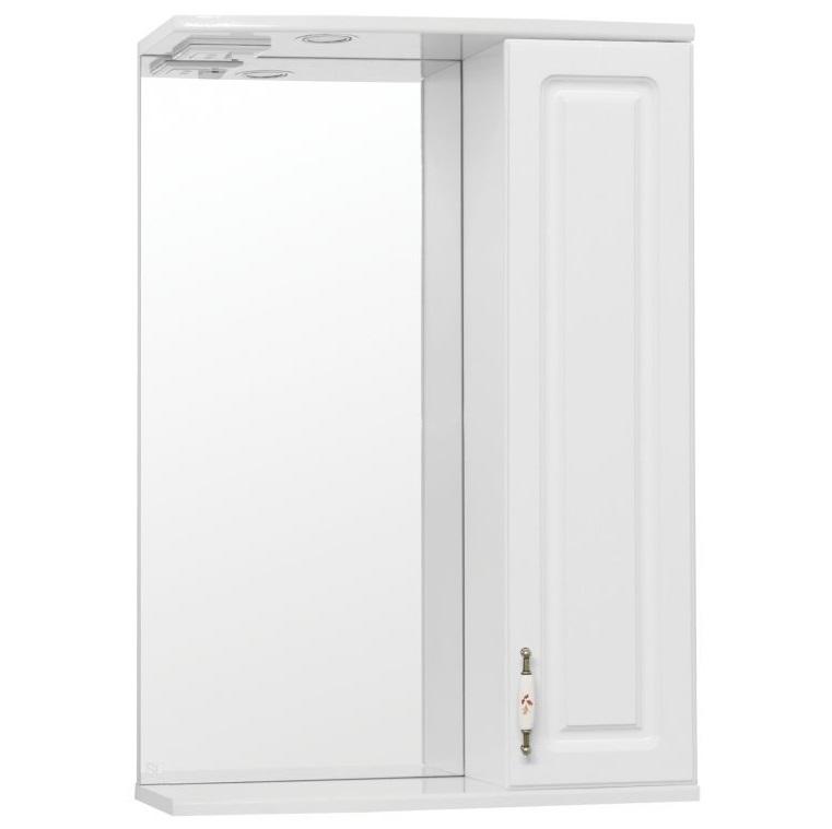 Купить Зеркало-шкаф Style Line Олеандр-2 55/С Люкс белый