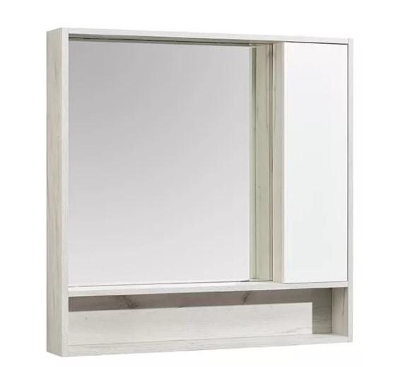 Зеркальный шкаф Акватон Флай 100 белый дуб 1A237802FAX10